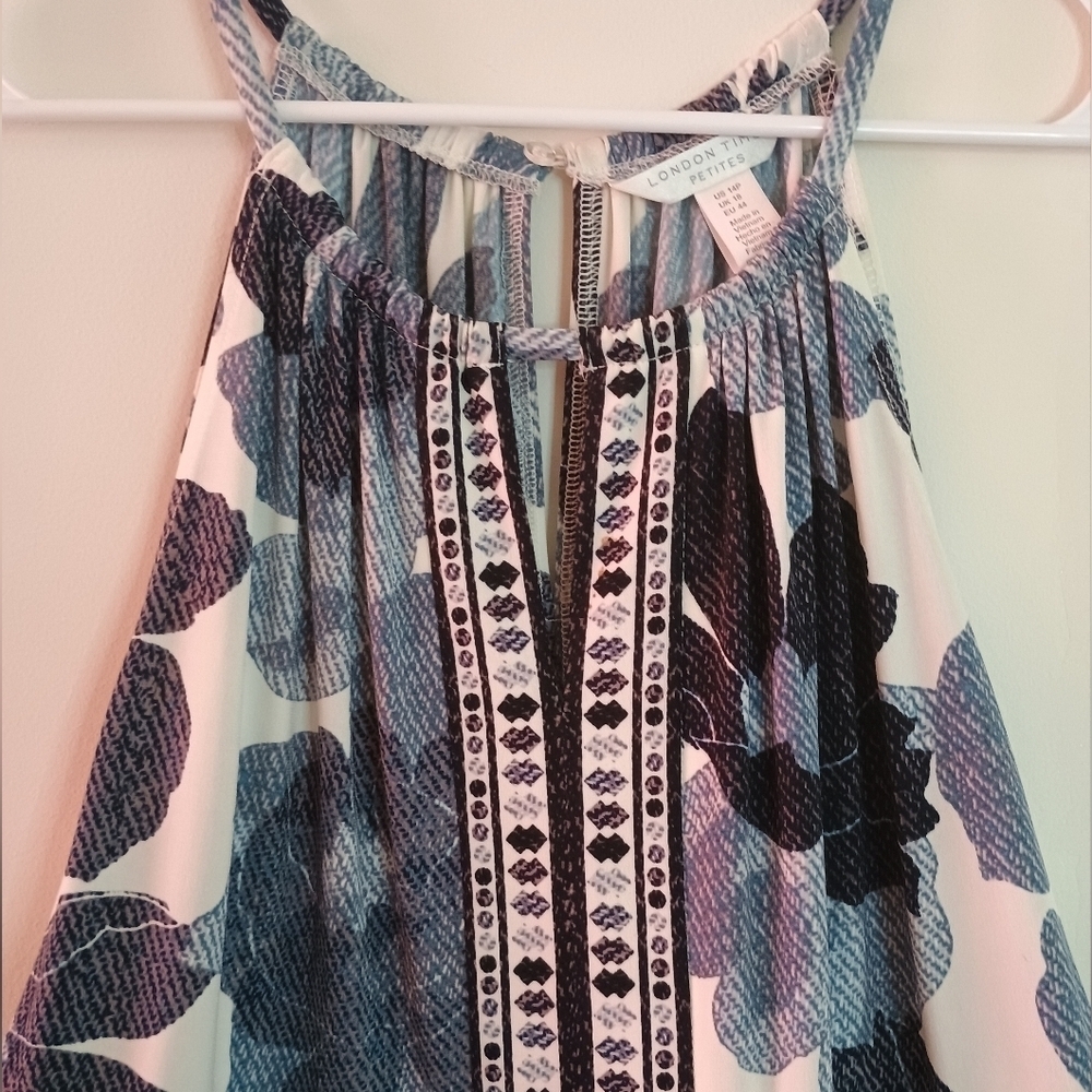 London Times Petites Floral Dress - Picture 3 of 9